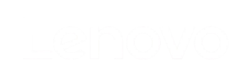 A green background with the word lenovo written in white.