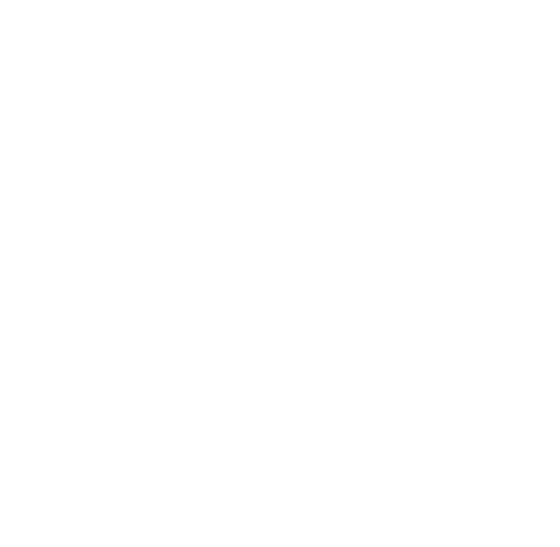 A green and white logo with two circles.