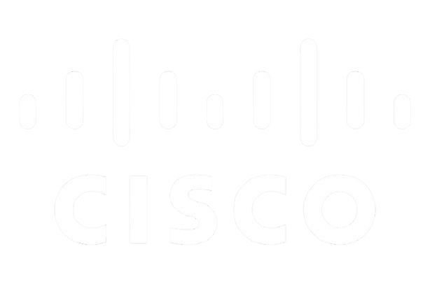A green background with the word cisco written in white.