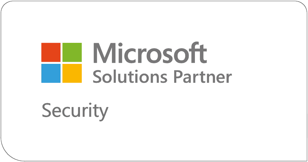 Microsoft Solutions Partner Security logo.