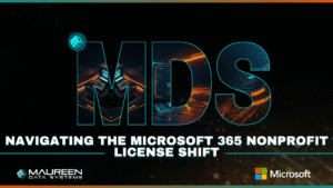 MDS Microsoft 365 Nonprofit License Shift Banner.