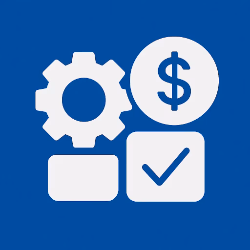 Modern office building with glass facade.